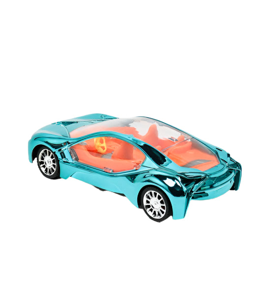 Metallic remote control car toy