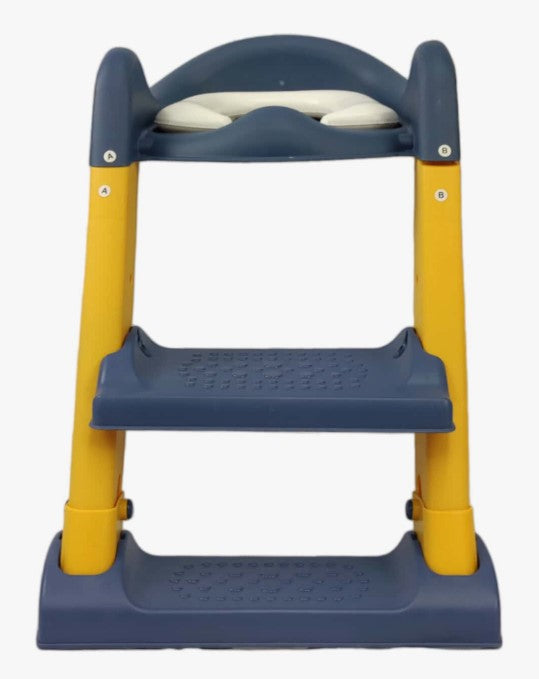 مقعد التدريب على مرحاض الأطفال مع سلم خطوة