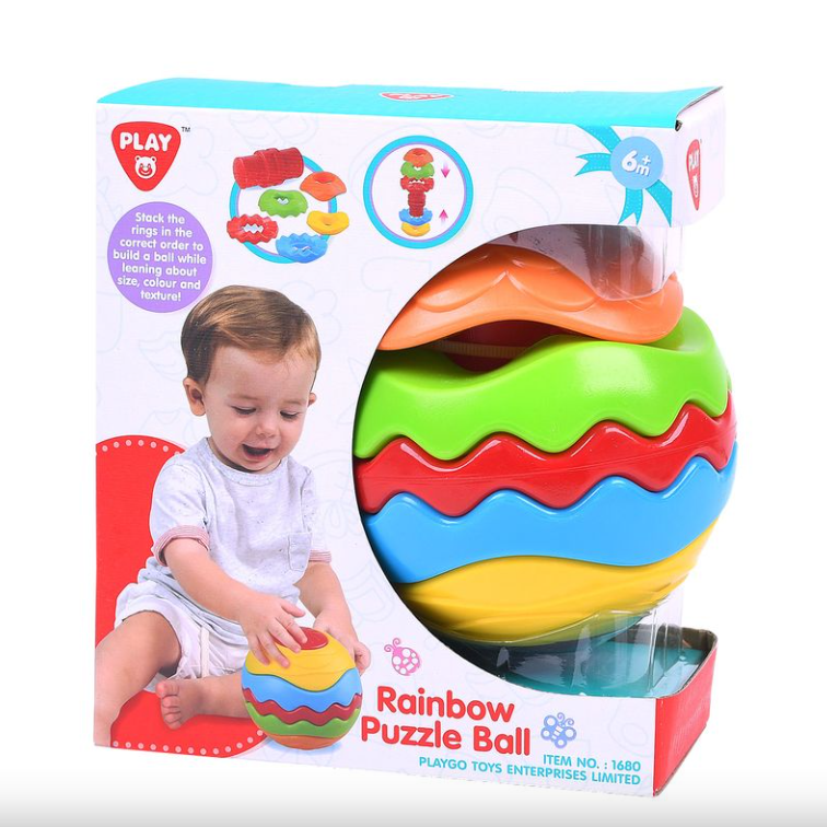 Play Go Rainbow Puzzle Ball