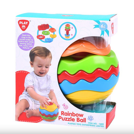 Play Go Rainbow Puzzle Ball