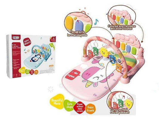 Baby Multifunctional Educational Fitness Rack Toys with Light and Music