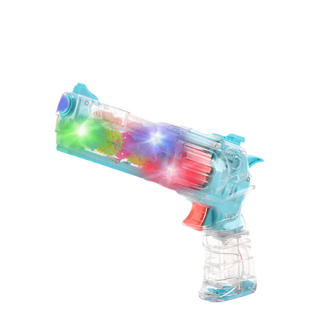 Mechanical Toys with Light and Music, Flashing Gear Gun