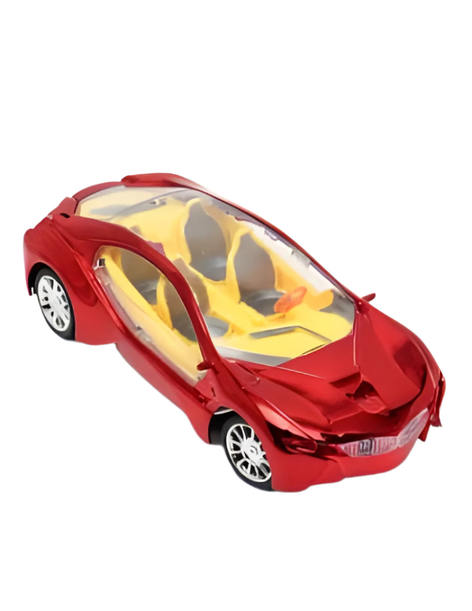 Metallic remote control car toy