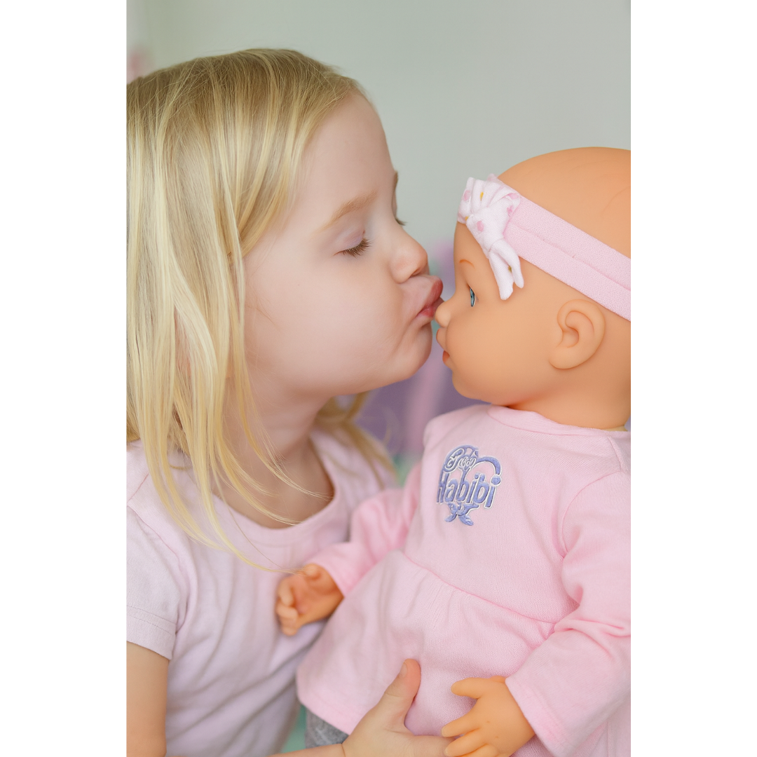 Baby Habibi Active My Kissing Baby 14″ Doll