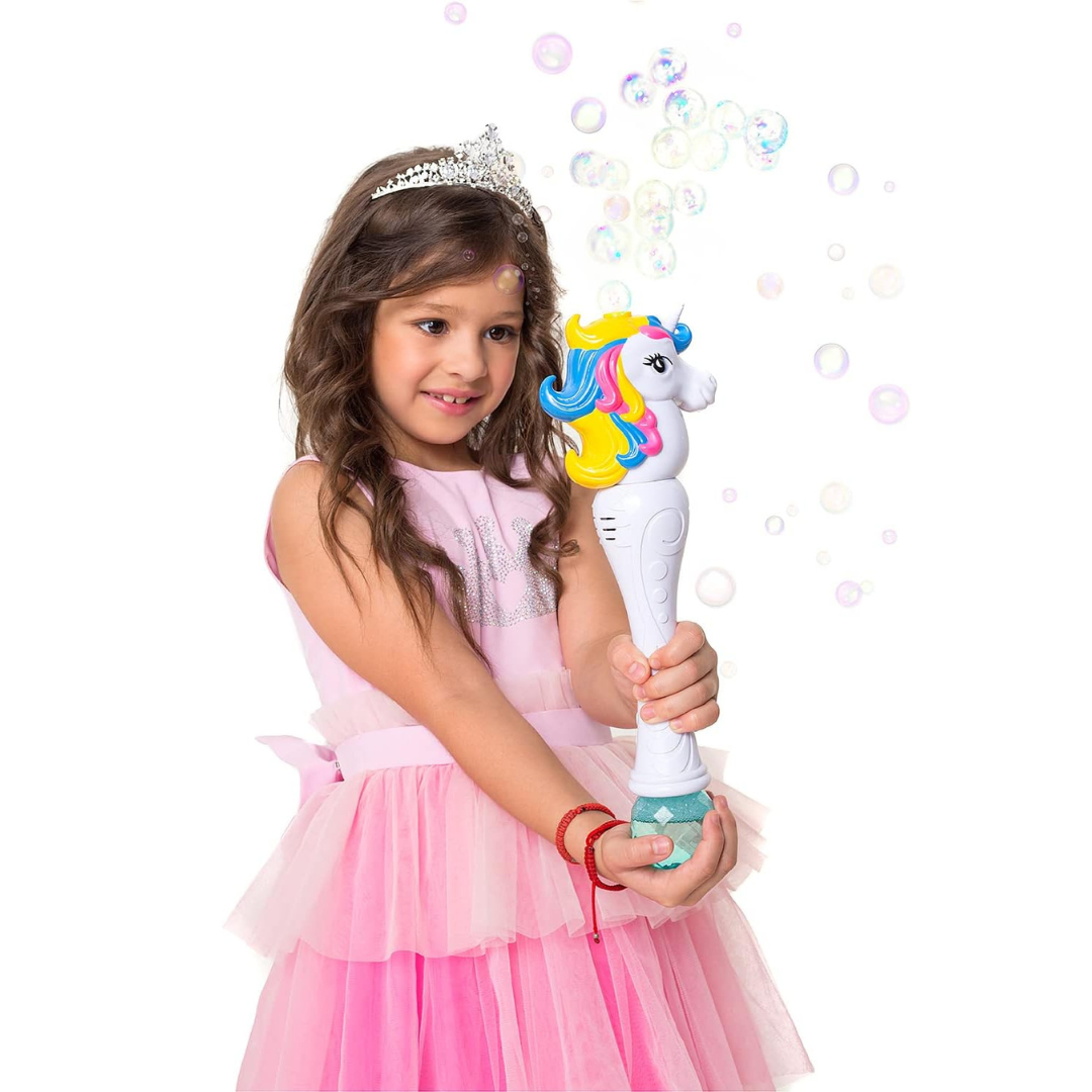 Majectic Bubbles - B/O Unicorn Bubble Wand