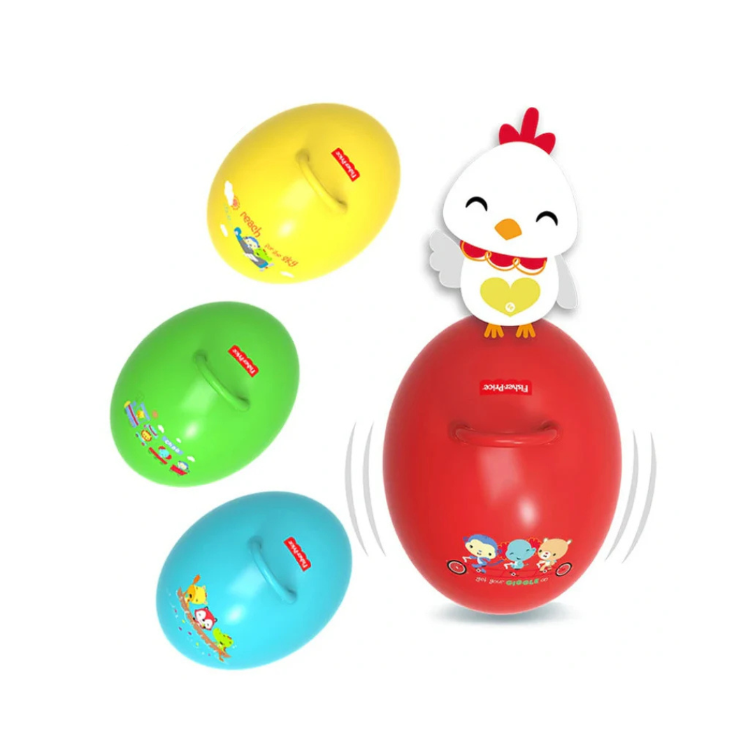 Fisher Price Egg-Shape Bouncy Ball with Pump