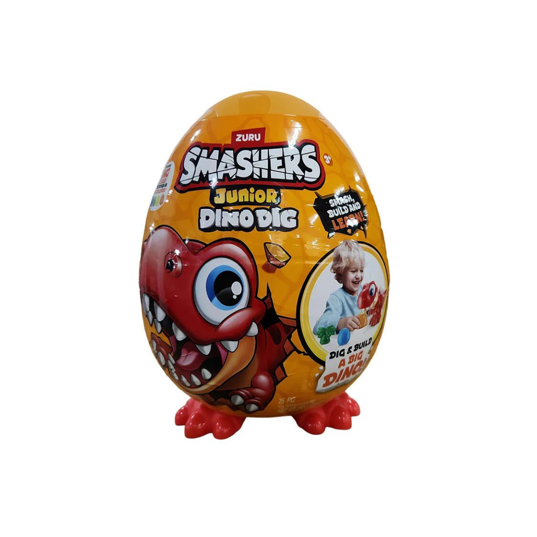 Smashers Dino حفر بيضة كبيرة