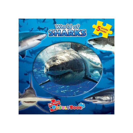 Phidal - Sharks My First Puzzle Book