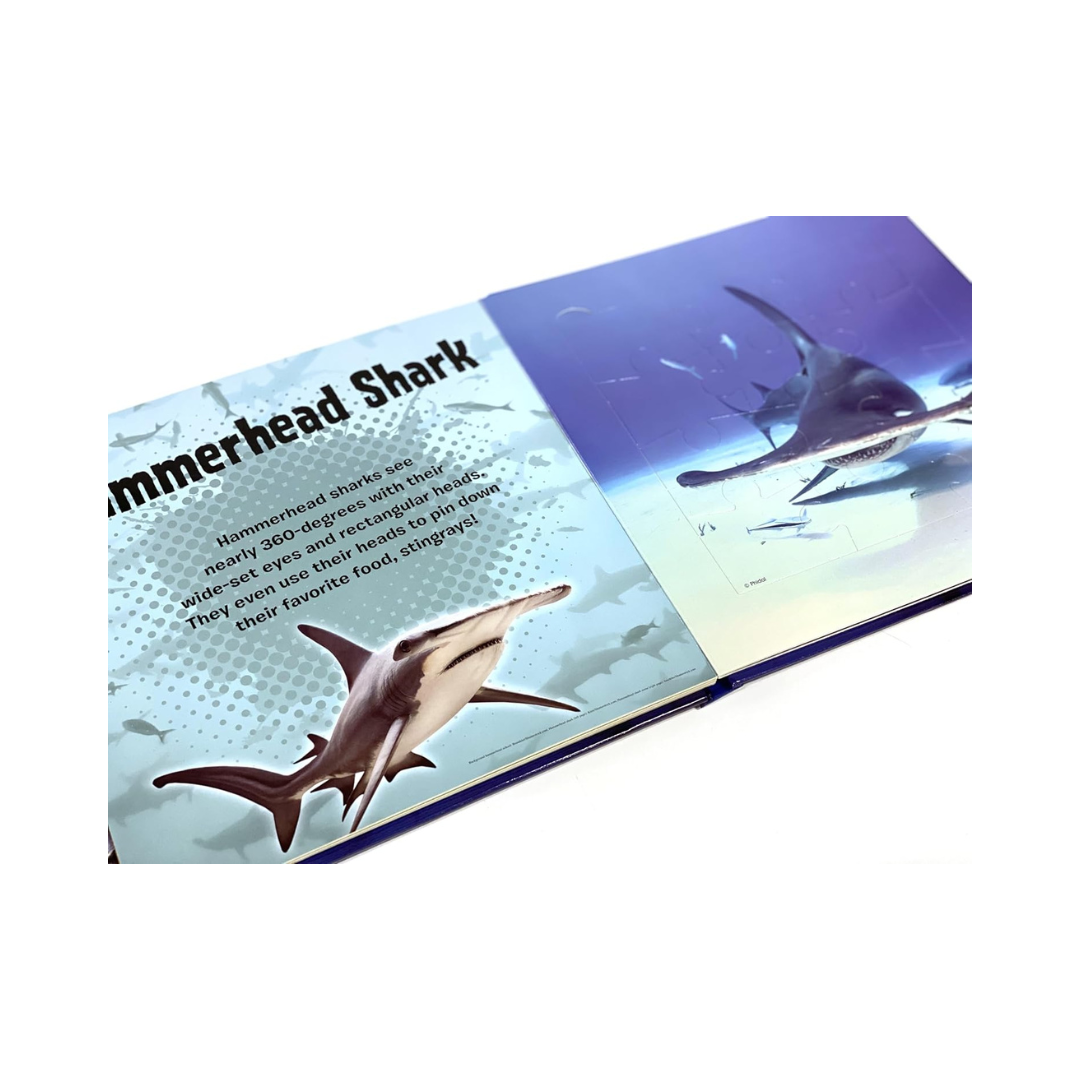 Phidal - Sharks My First Puzzle Book