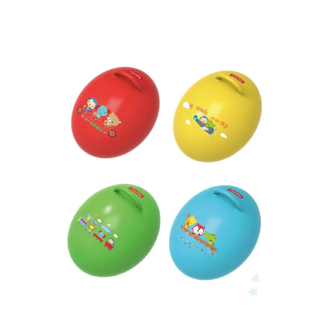 Fisher Price Egg-Shape Bouncy Ball with Pump