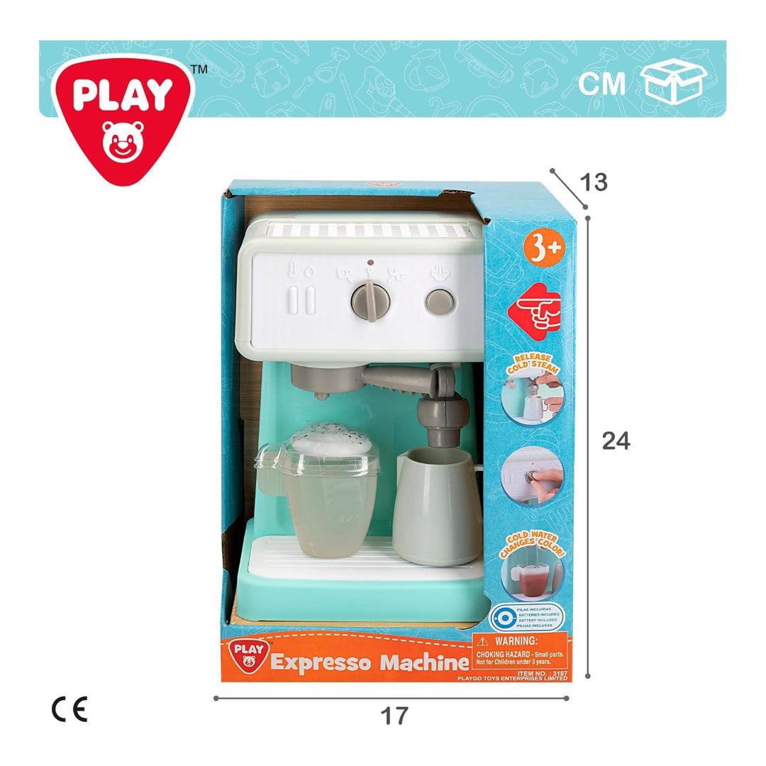 PlayGo Espresso Machine White Blue