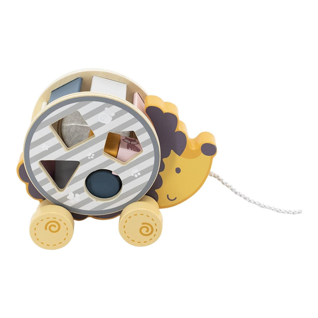 Pull Along Hedgehog with Sorting Wheel
