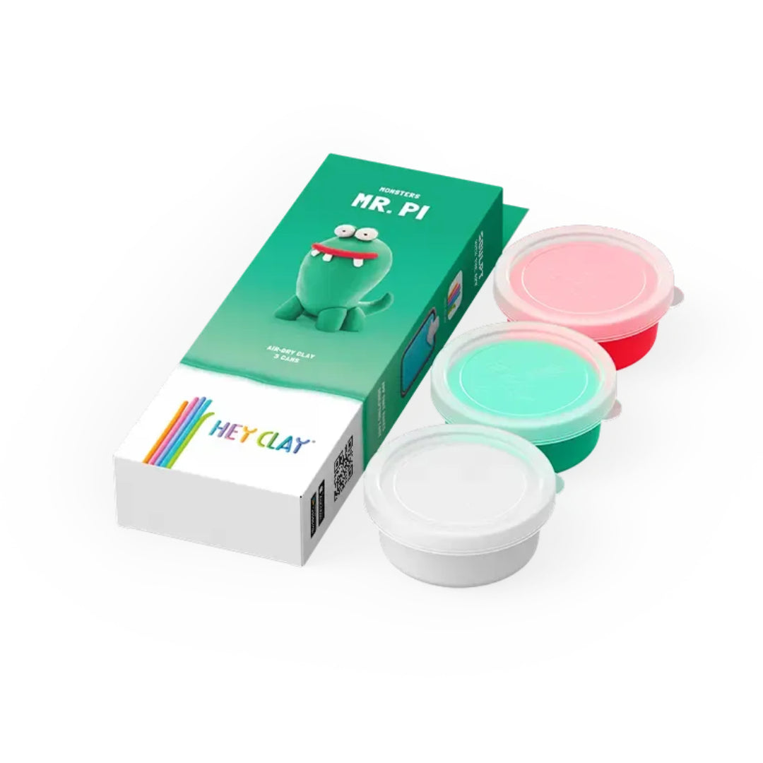 Hey Clay DIY Pi Plastic Creative Modelling Air-Dry Clay