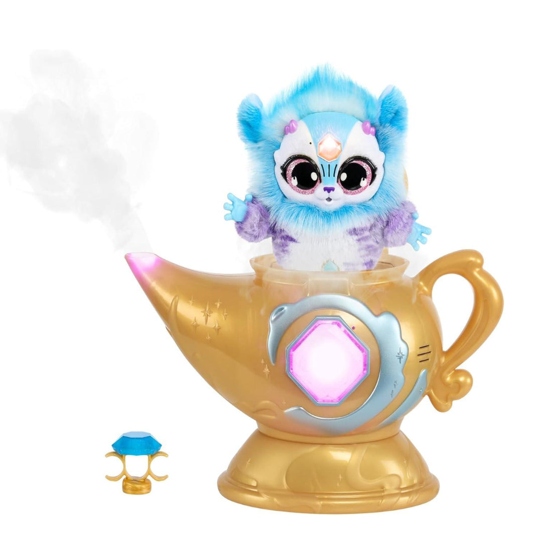 Moose Enterprises - Magic Mixies Glow in The Dark Magic Genie Lamp Blue
