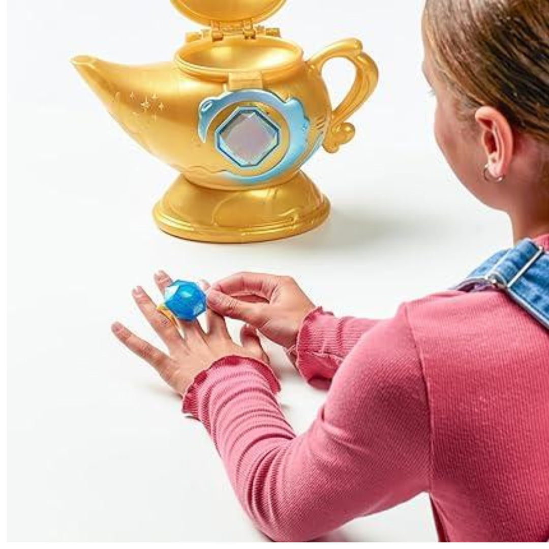 Moose Enterprises - Magic Mixies Glow in The Dark Magic Genie Lamp Blue