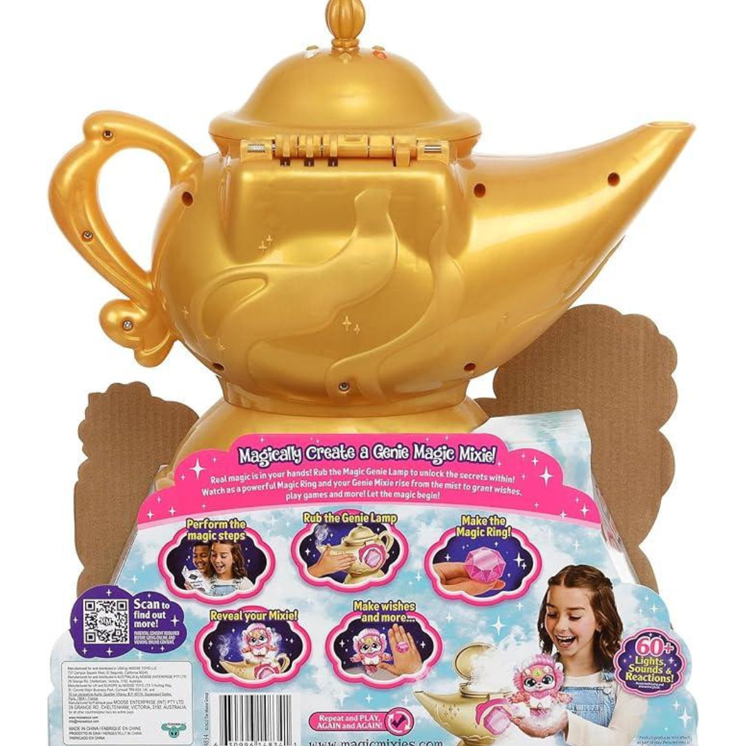 Moose Enterprises - Magic Mixies Glow in The Dark Magic Genie Lamp Blue