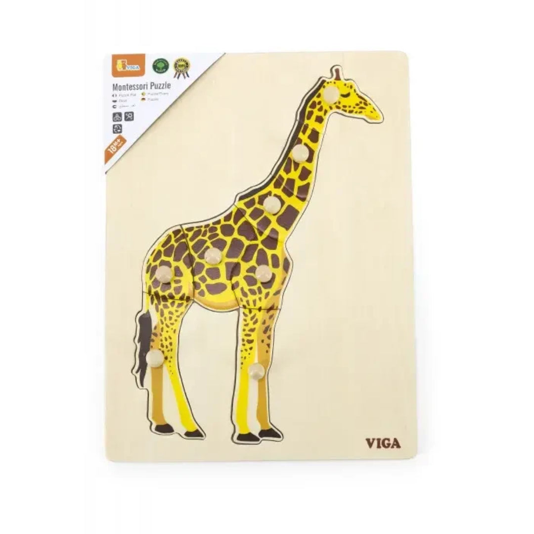 Montessori Puzzle Giraffe