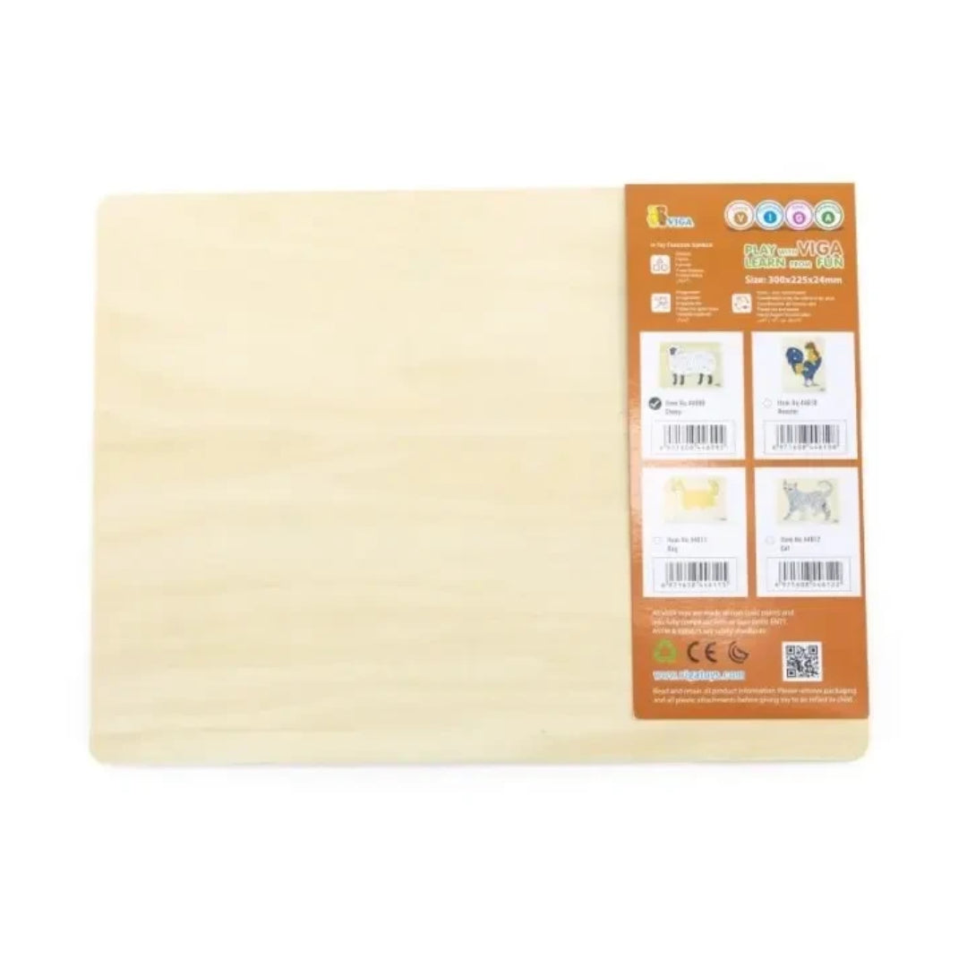 Viga Montessori Wooden Sheep Puzzle