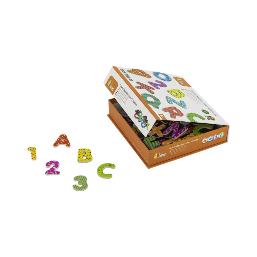 Viga Magnetic Letters and Numbers