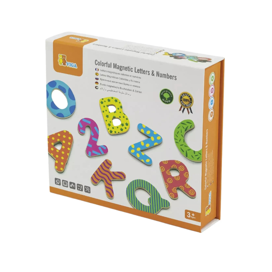 Viga Magnetic Letters and Numbers