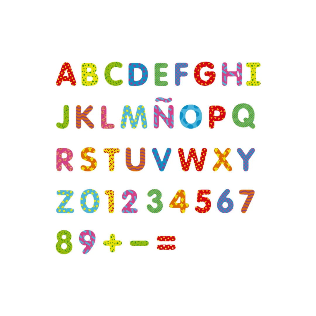 Viga Magnetic Letters and Numbers