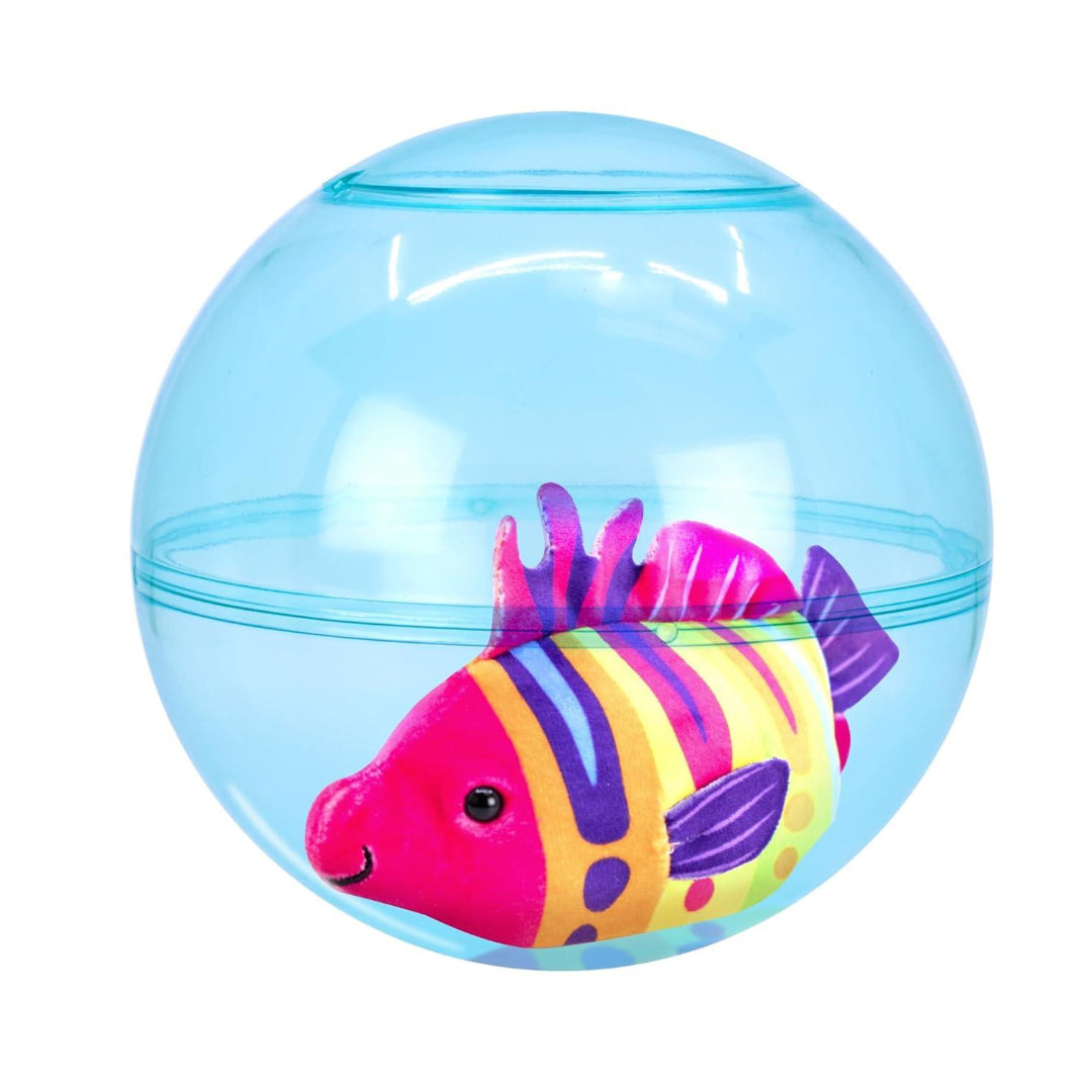 Zhu Zhu - Aquarium Bubble Ball & Surf Board with Mandarin Fish