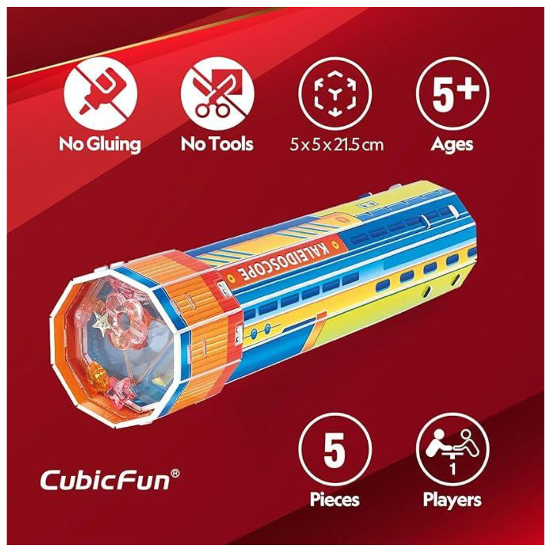 National Geographic - 3D Puzzle Kaleidoscope