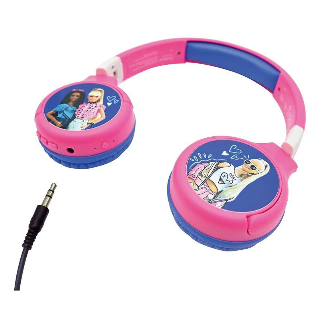 Lexibook - Wireless Foldable Headphones - Barbies
