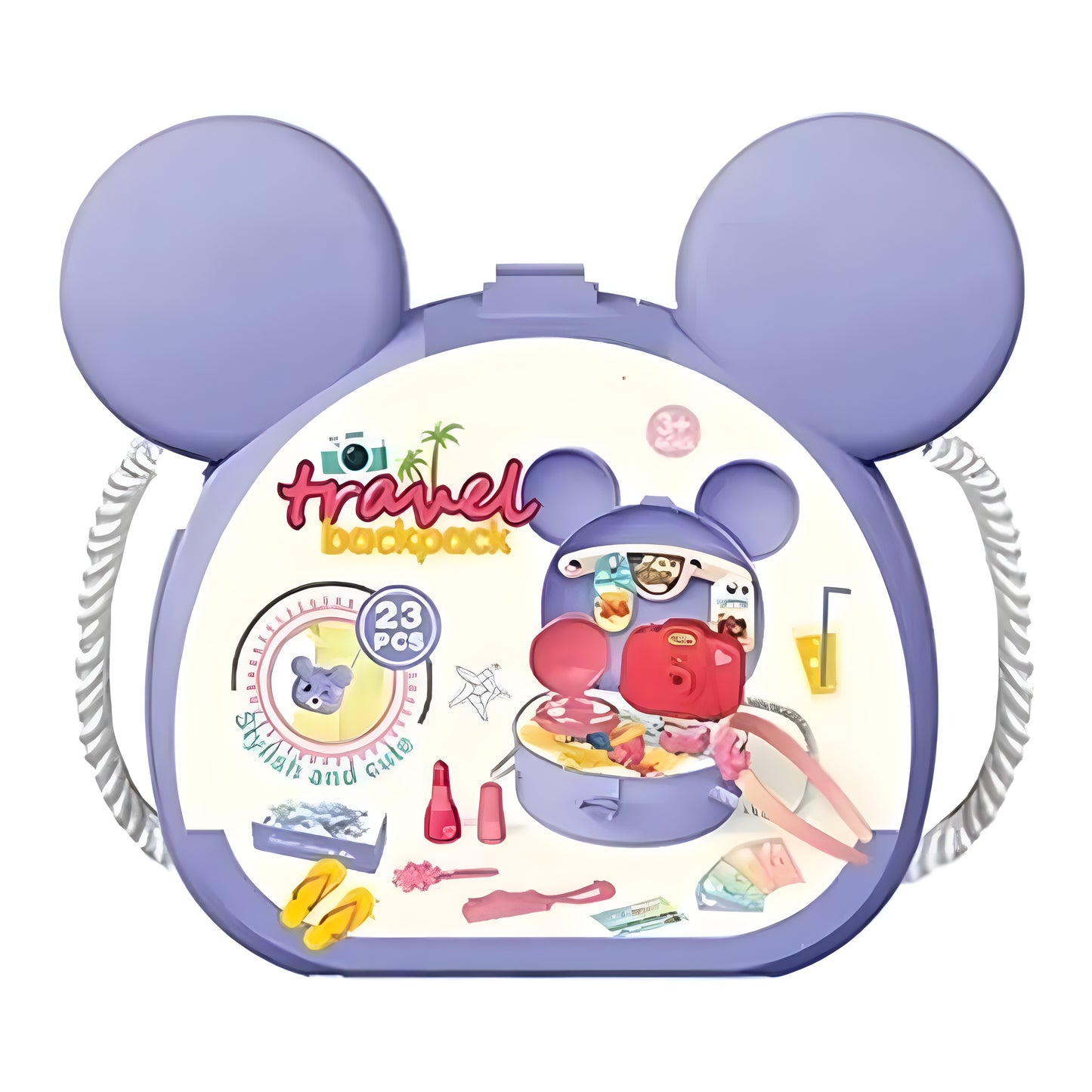 سفر على ظهر لعبة Backpack Kids Vanity Toy