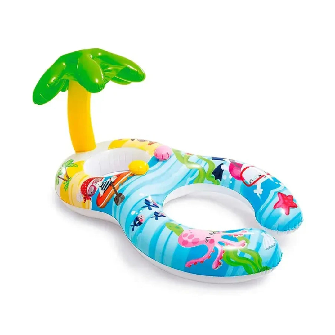 Inflatable Mother & Baby Soft Swim Float