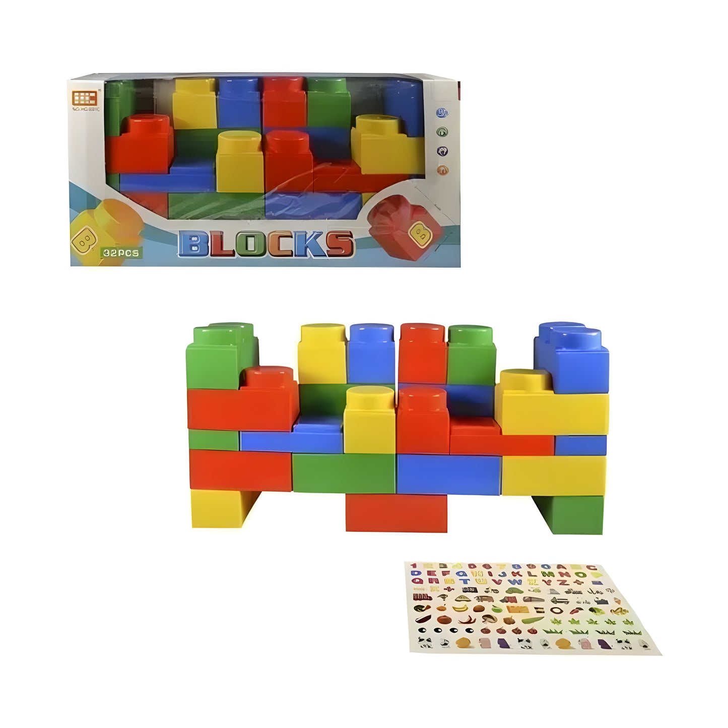 Giant Token Blocks Assemble Armatodo Buildable Blocks Children Number of Pieces 32