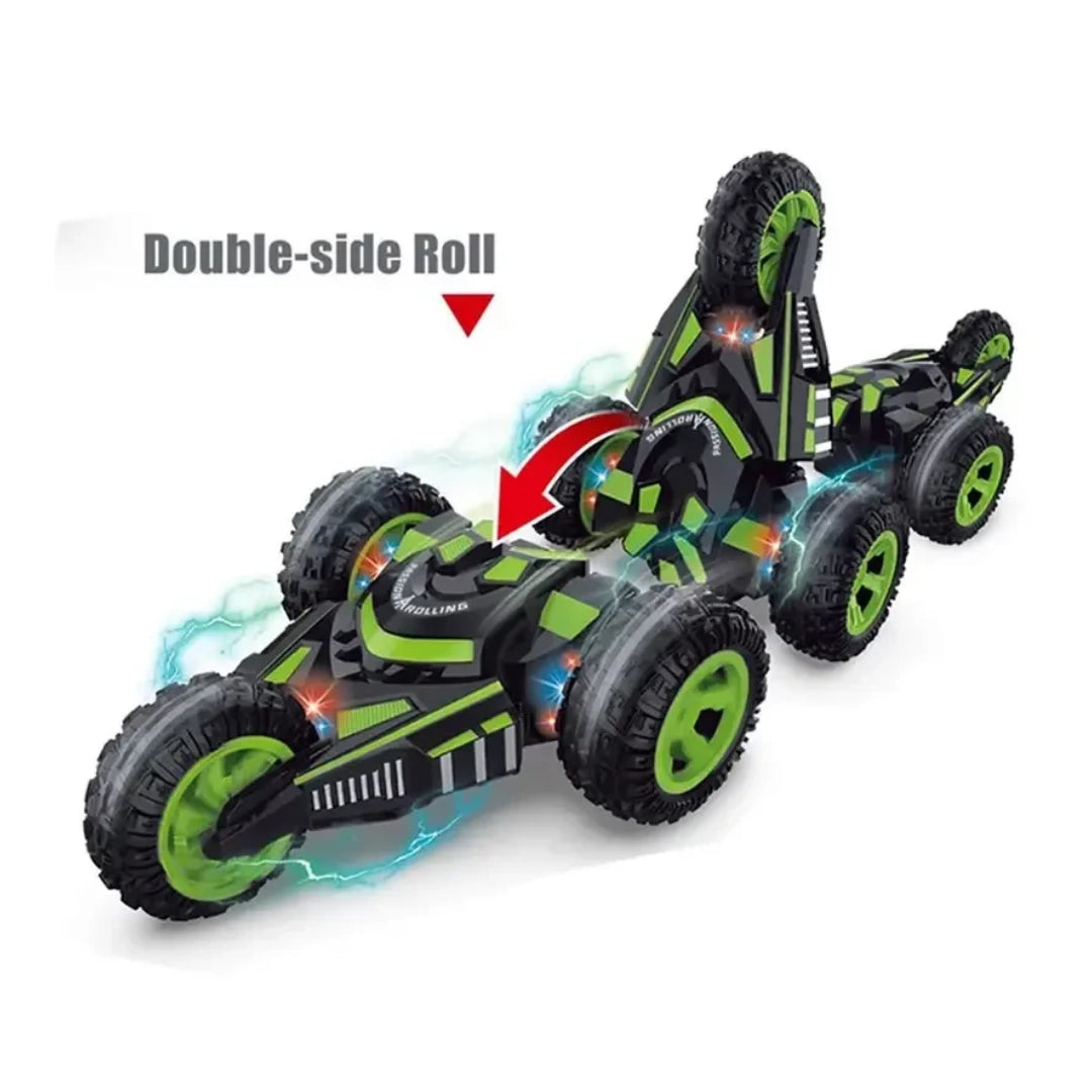 Stunt 3 Tires Car – Remote Control 2.4GHz Off-Road Flip Vehicle
