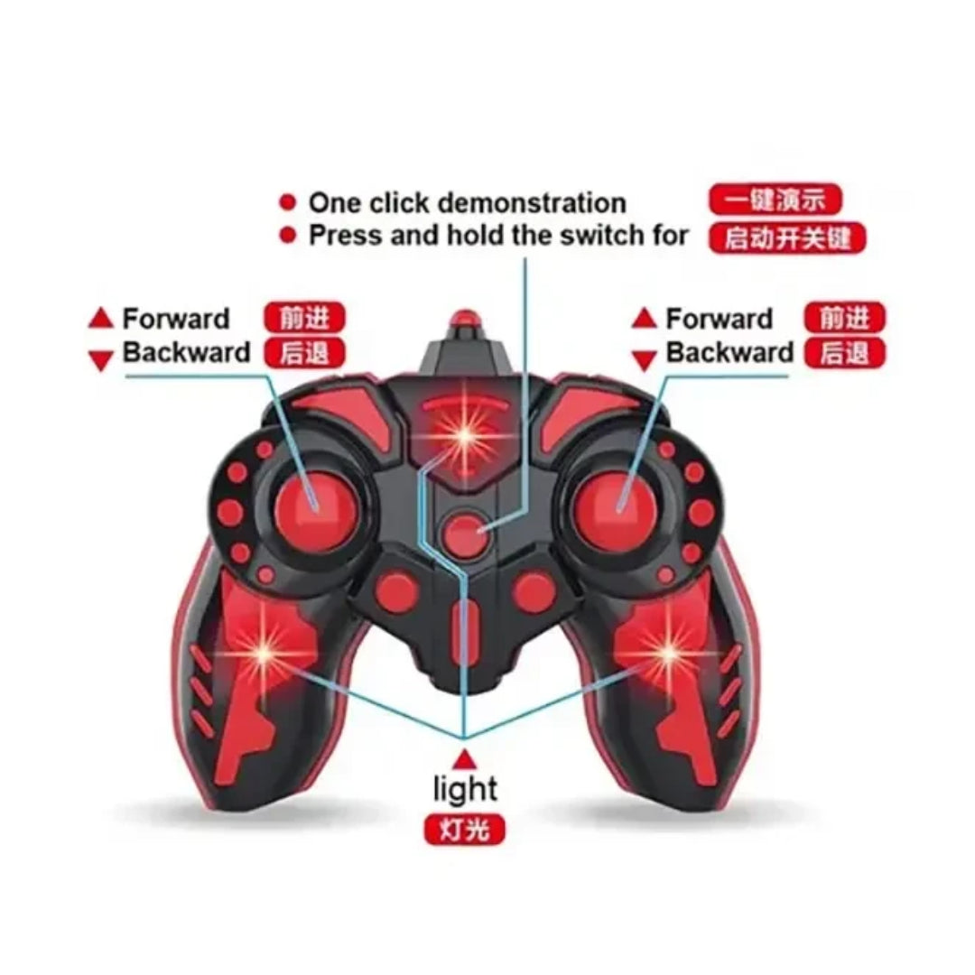 Stunt 3 Tires Car – Remote Control 2.4GHz Off-Road Flip Vehicle