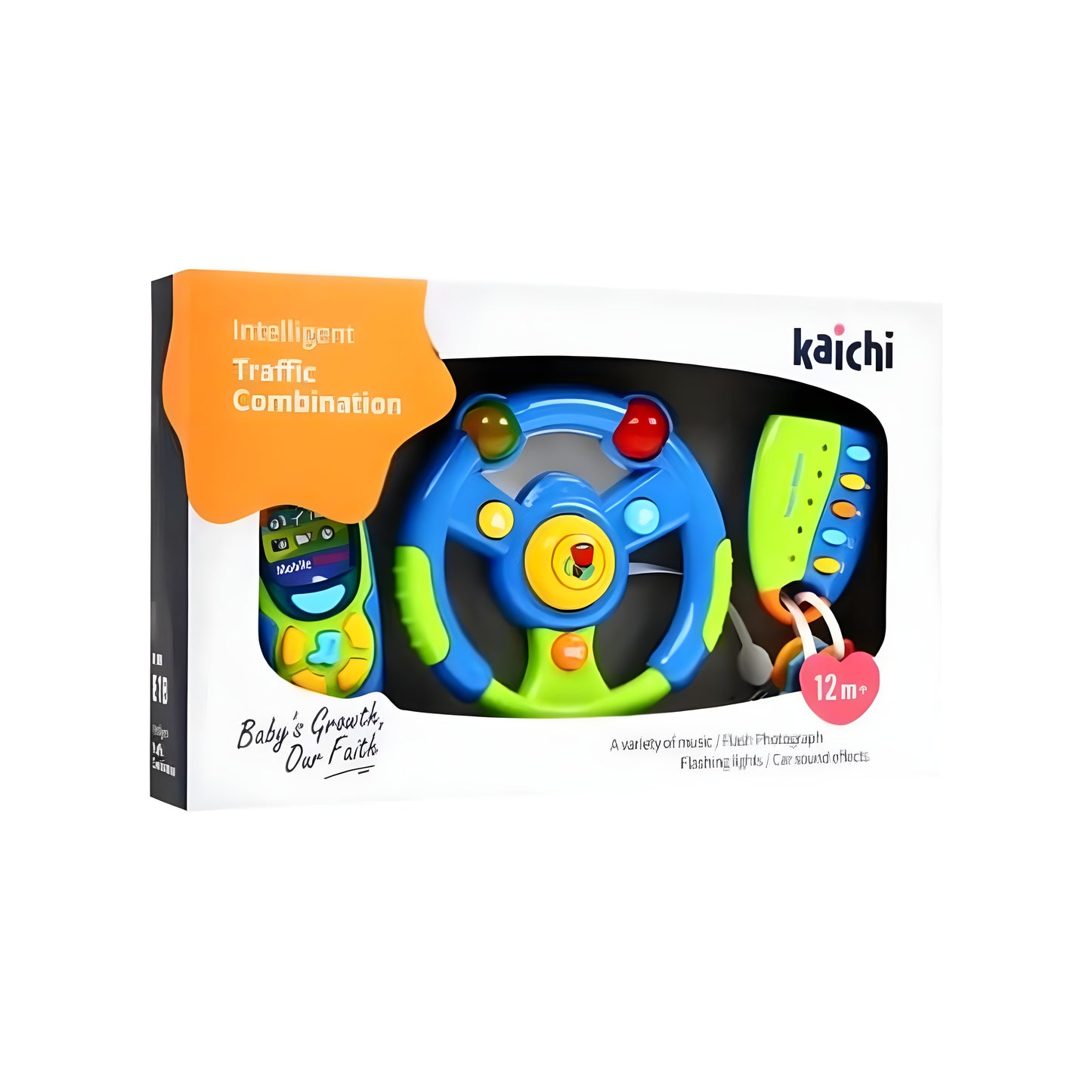 مجموعة سيارات الأطفال مفاتيح عجلة القيادة الهاتف المحمول