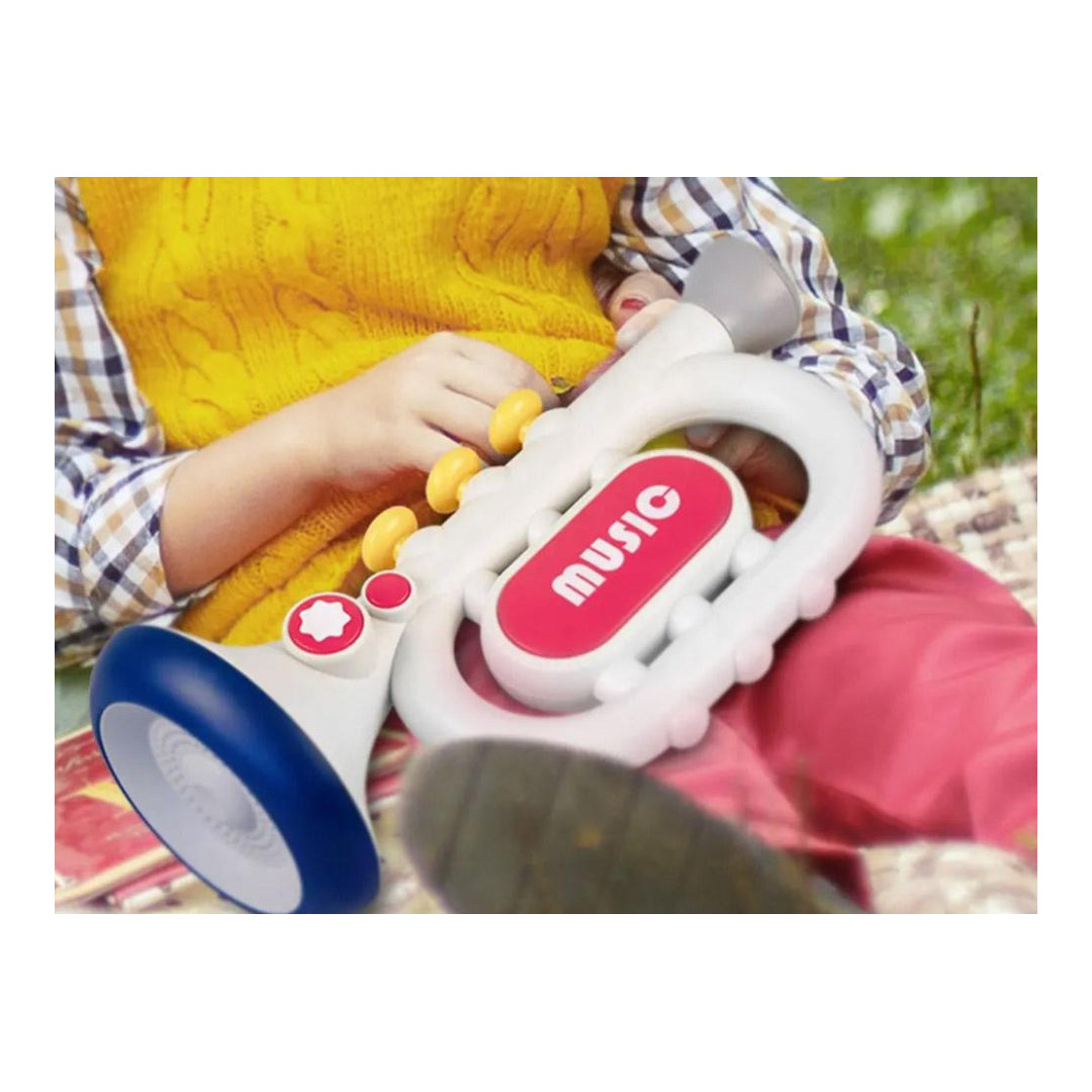 Baby Trumpet with Light and Sound Interactive trumpet for toddlers