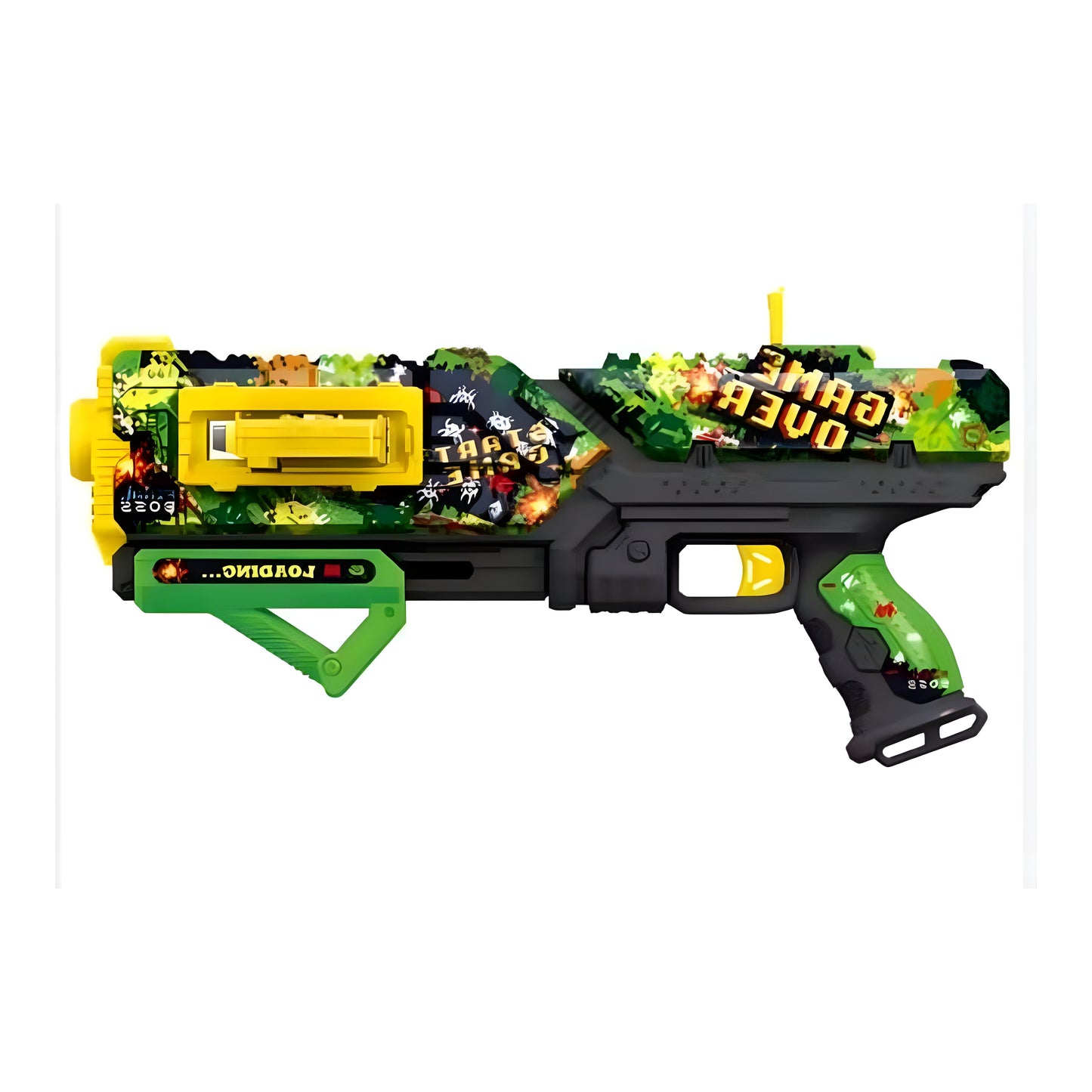 Soft Shooting Attacker Toy Gun Set Colorful Blaster Edition