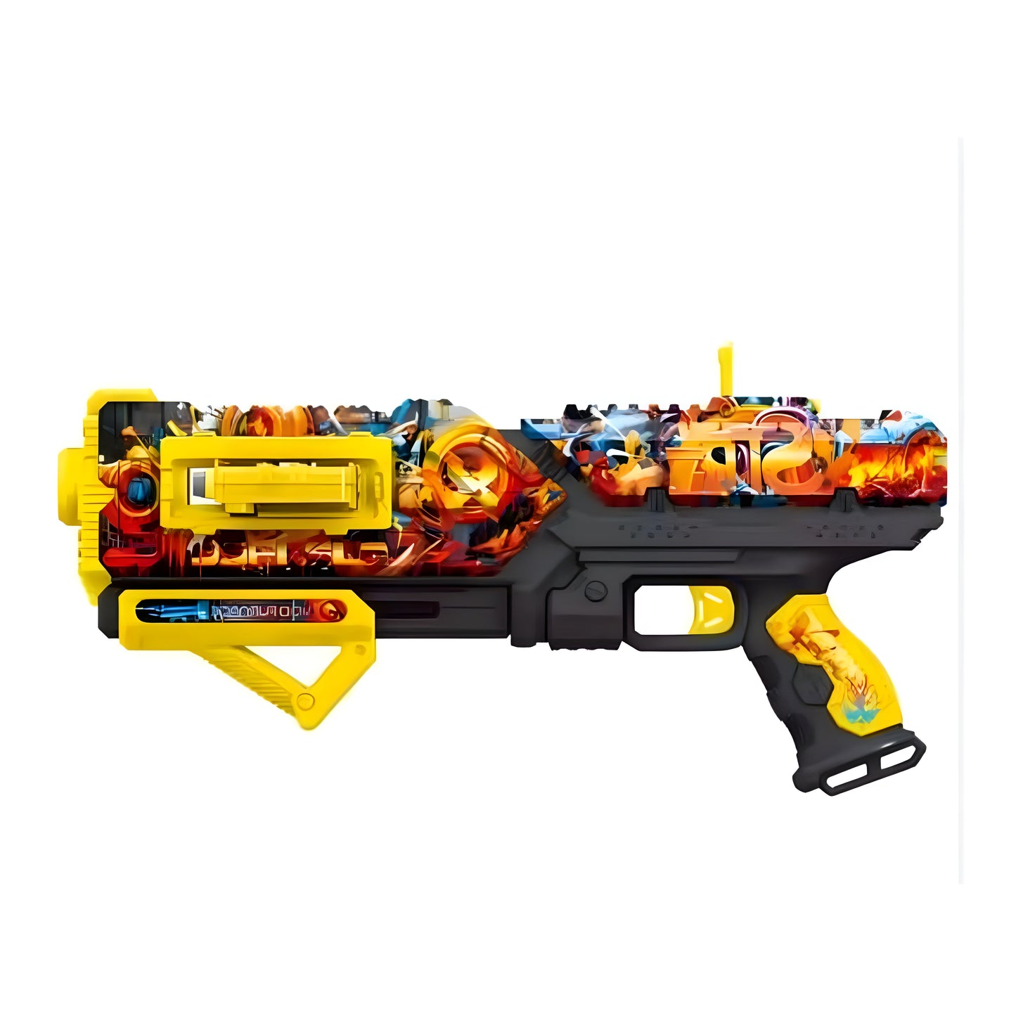 Soft Shooting Attacker Toy Gun Set Colorful Blaster Edition