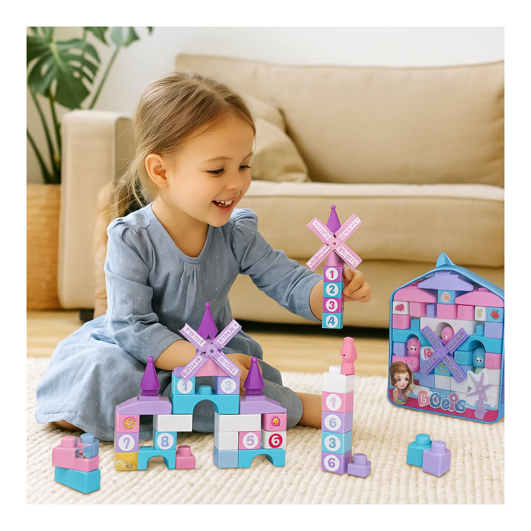 مجموعة 52 ٪ من المواد البلاستيكية لتجميع اللبنات المبنية