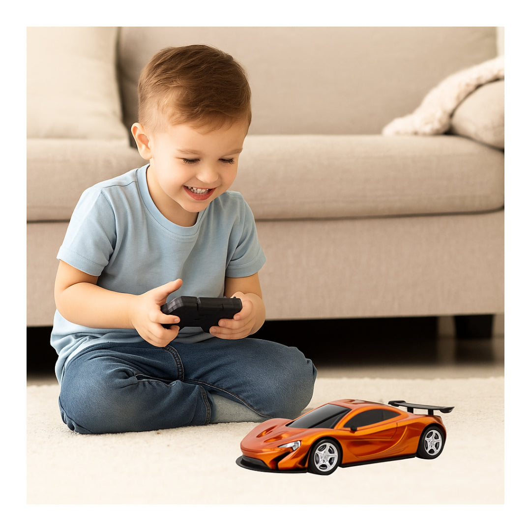 Metallic Street Race Car