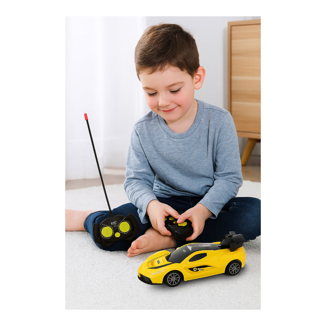 1:18 5CH Electric Simulation RC Car Toy Radio Remote Control Car Toy Model RC Spray Car With Light
