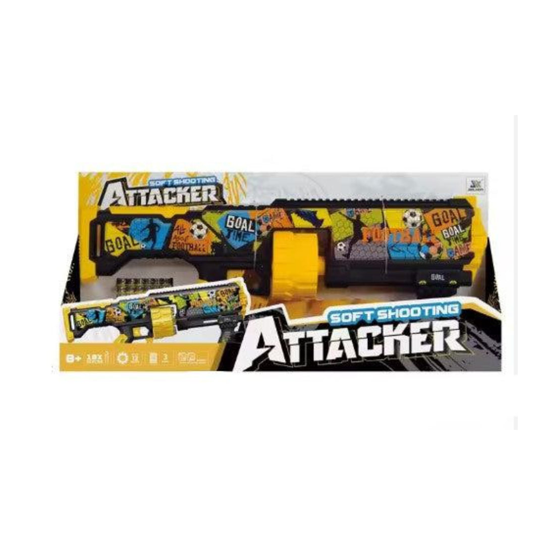 Soft Shooting Attacker Toy Gun Playset