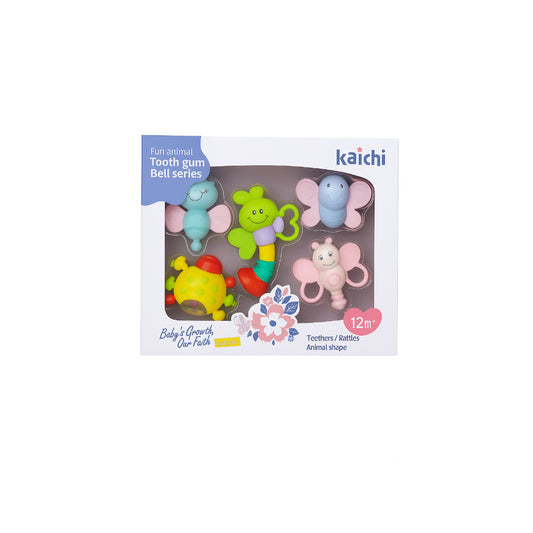 Kaichi Fun Animal Tooth Gum Bell Series