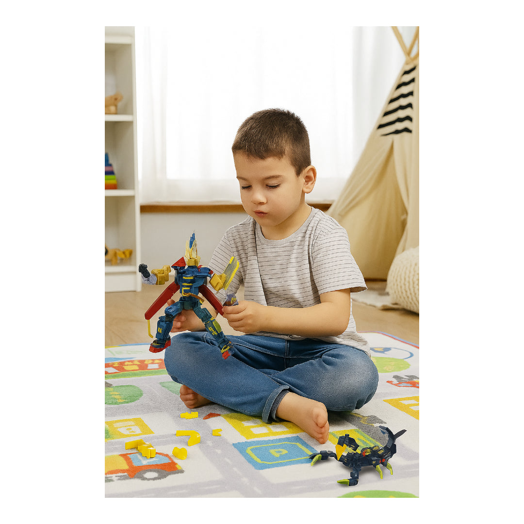 GAO MISI Morphing Mech Building Block Set – T3110 (558 PCS)