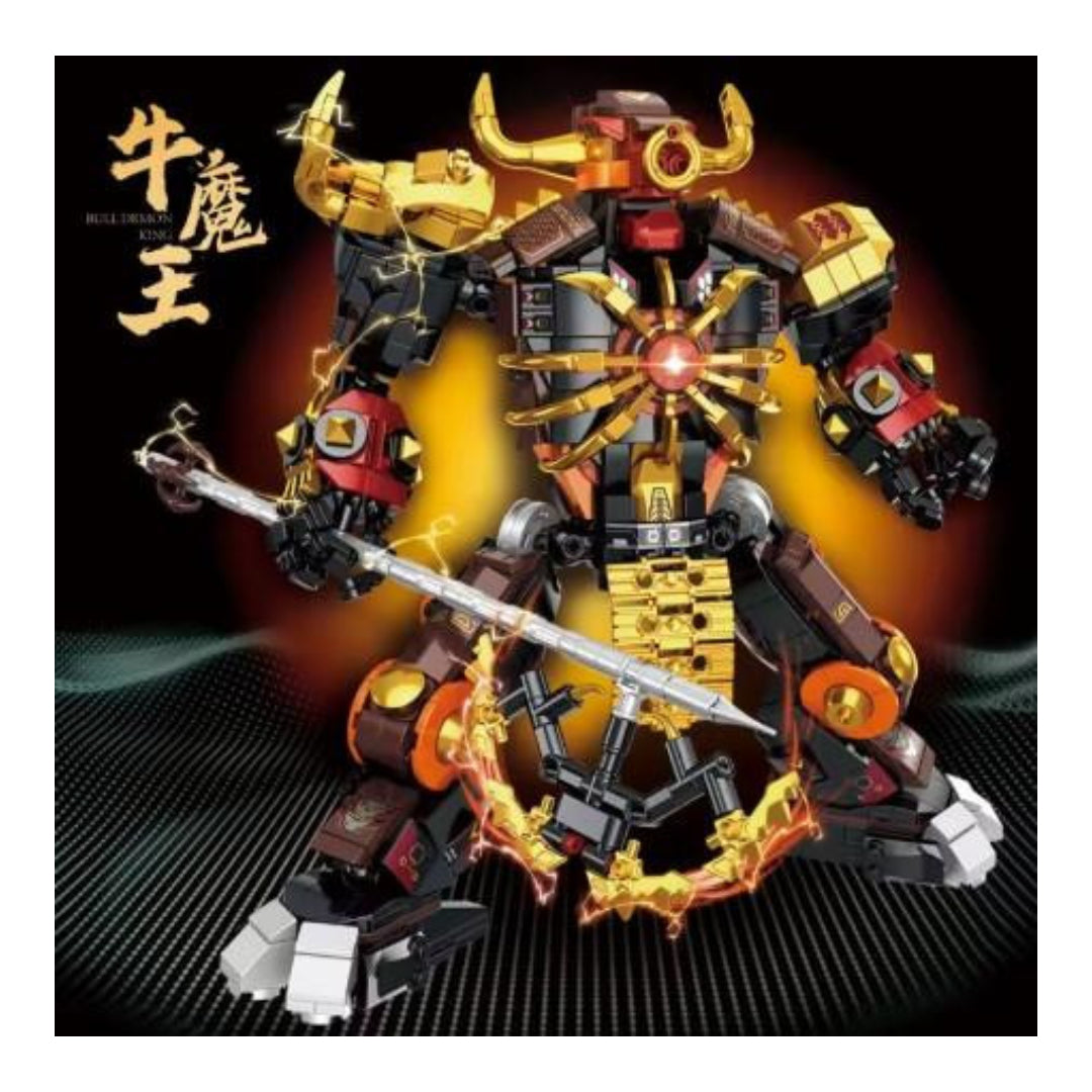 Demon Samurai King Mecha Building Set