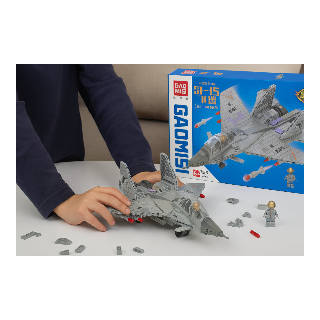 Gaomisi J-15 Flying Shark Building Build Set-725 قطعة