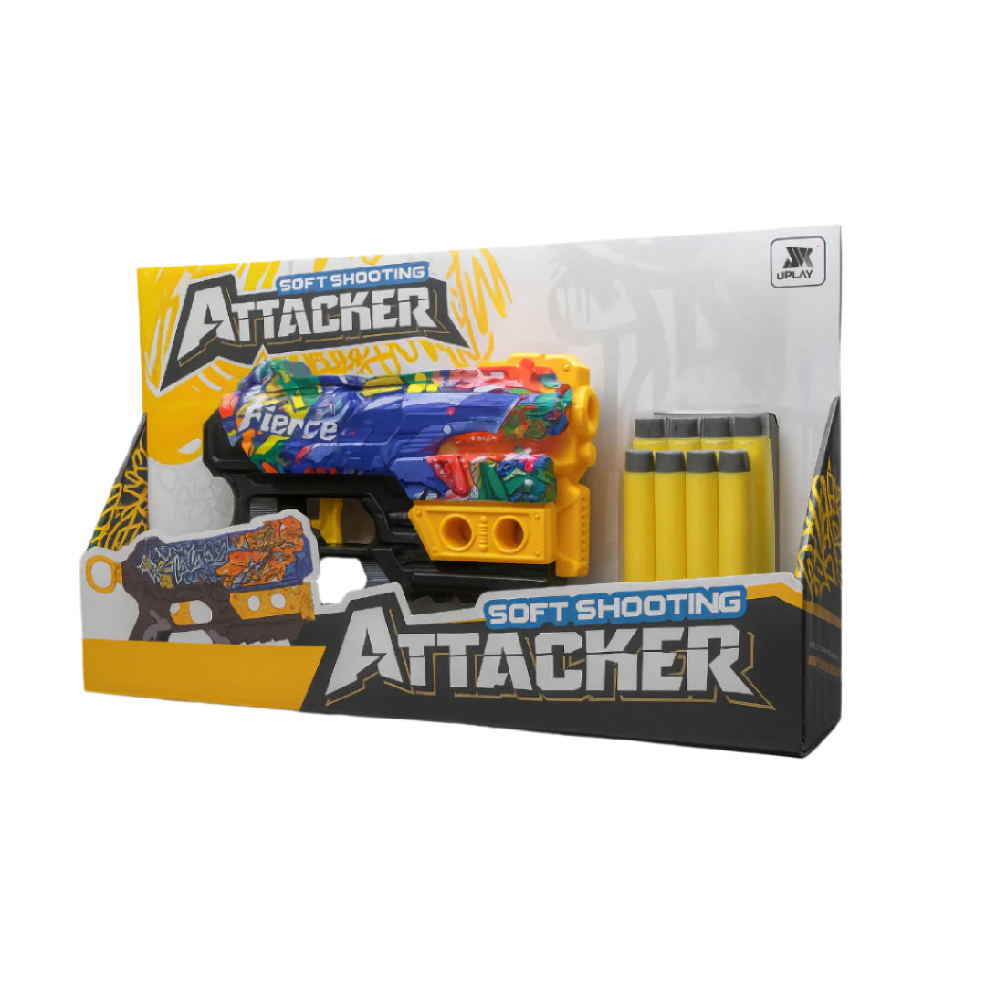 Soft Shooting Attacker Toy Blaster – Fierce Edition