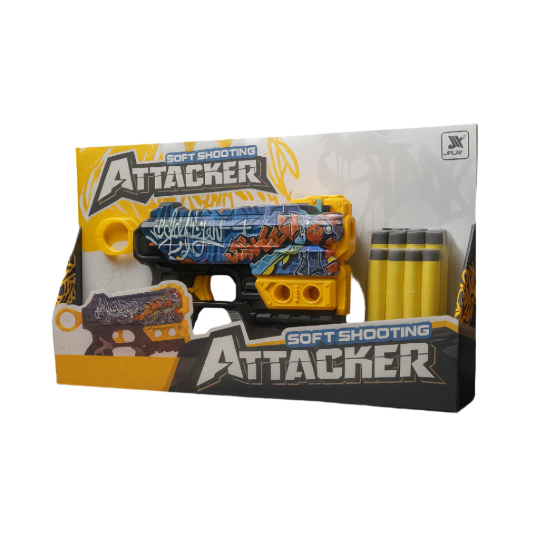 Soft Shooting Attacker Toy Blaster – Fierce Edition