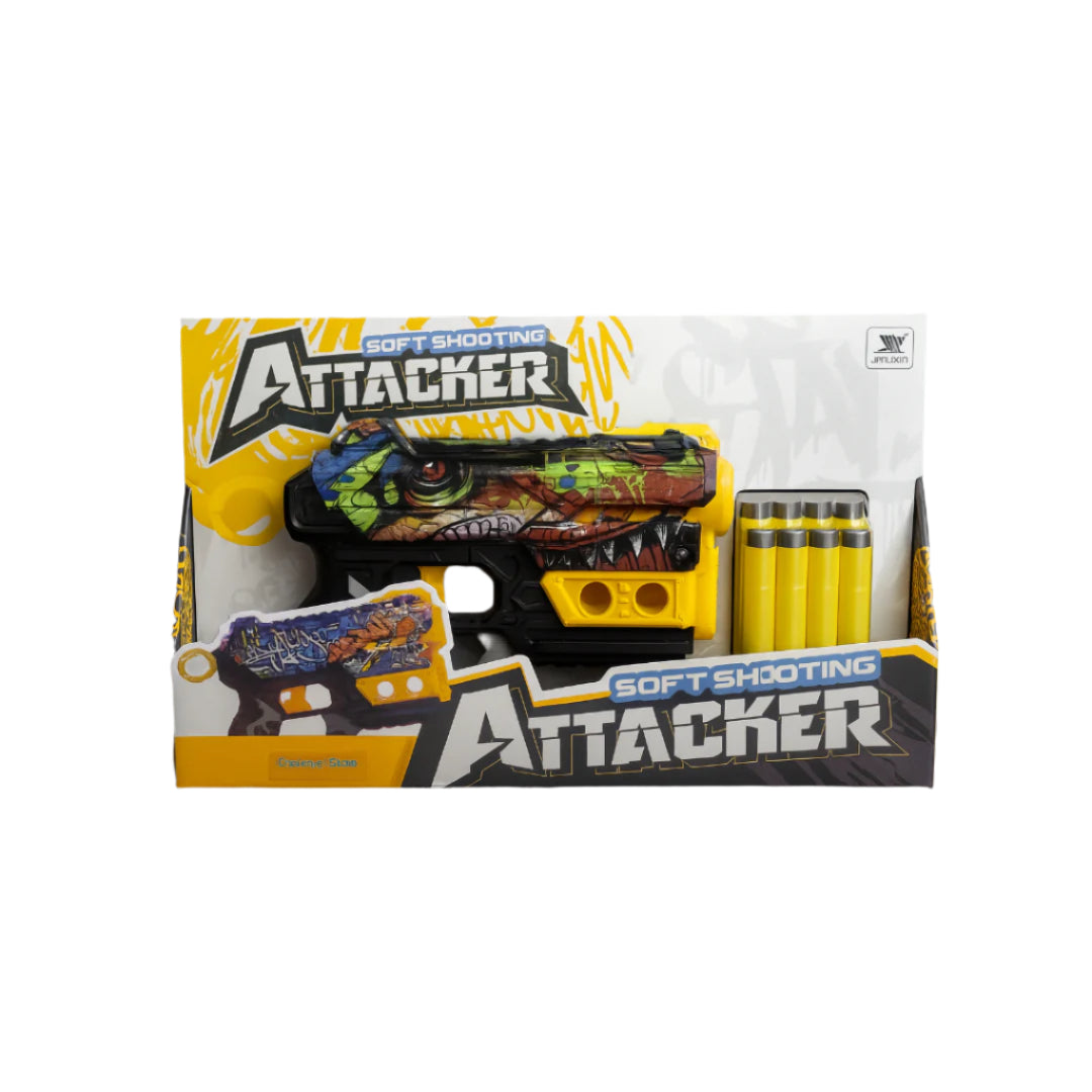 Soft Shooting Attacker Toy Blaster – Fierce Edition