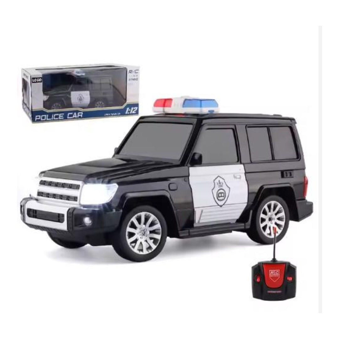 Remote Control Police SUV Car Toy – 1:12 Scale
