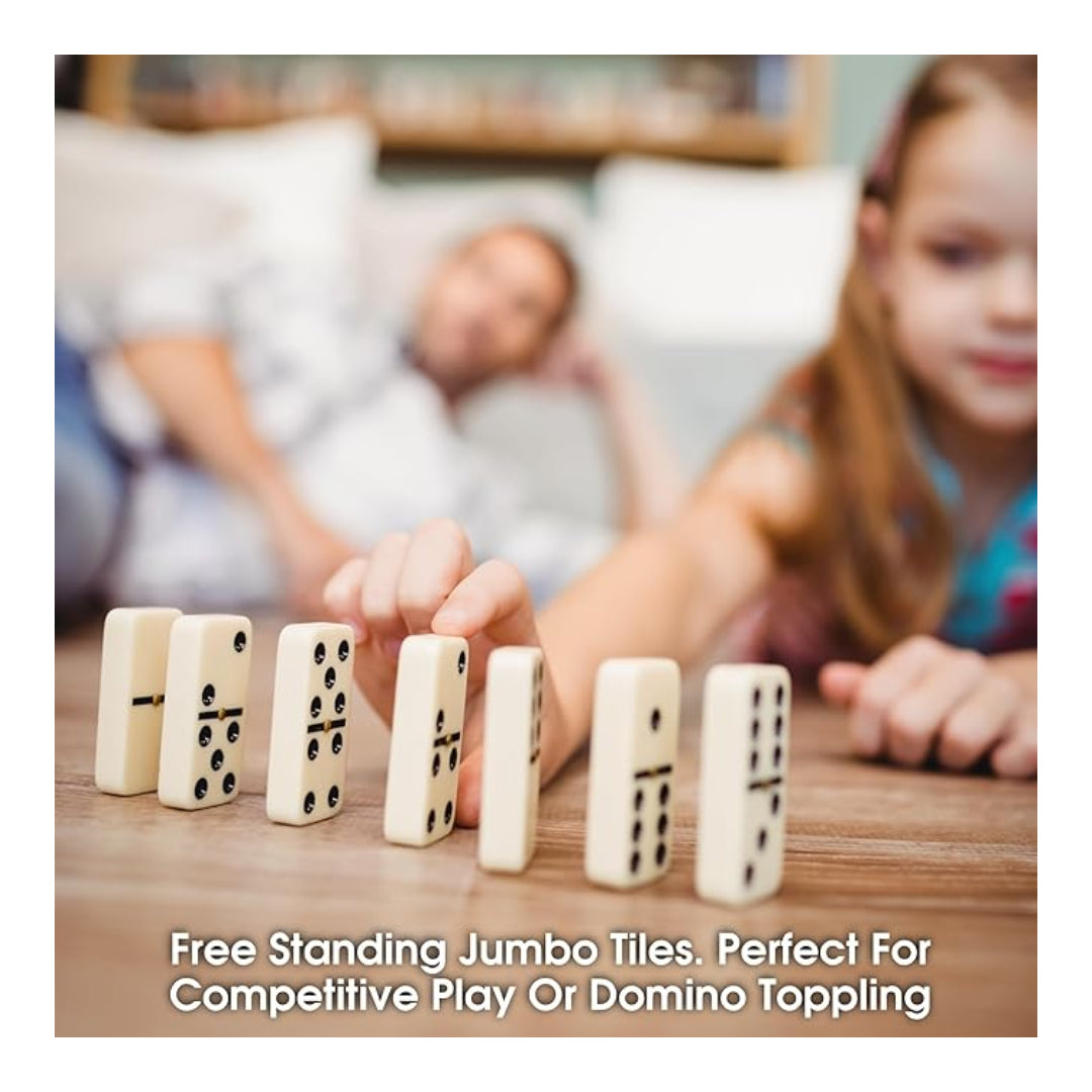 Domino King Double Six Dominoes (Premier Edition)